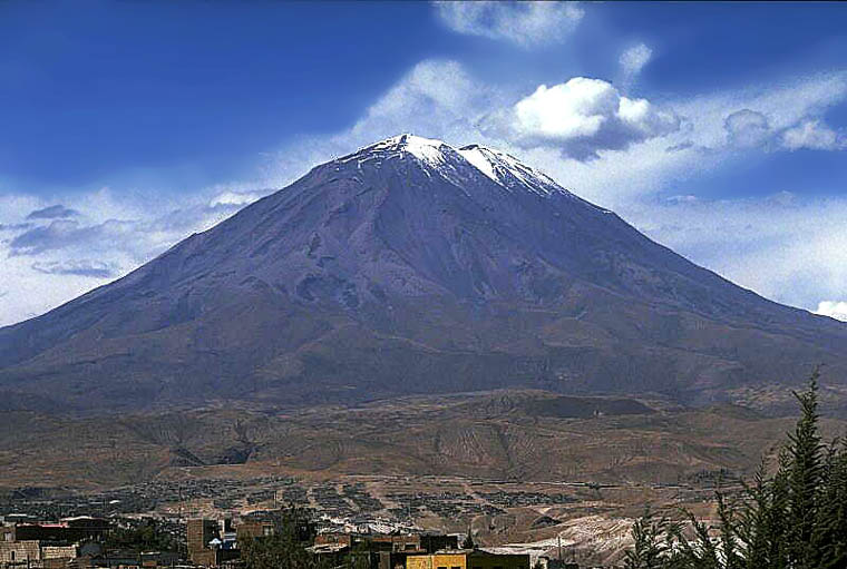 El Misti seen from Arequipa
