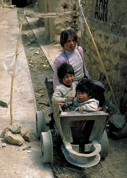 Copper mine children