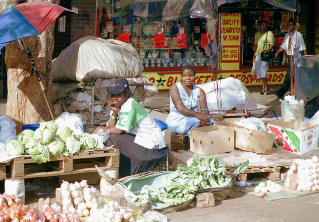 Makakoba market, Bulawayo,